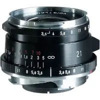 Voigtländer Objectif Color-Skopar 3.5/21 mm VM Asphérique, Type II, Noir