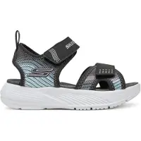 SKECHERS Microspec-splash 407034L-BKSL Kinder