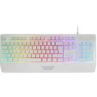 Mars Gaming Clavier Ergonomique - - MK124 - H-Mech - FRGB Rainbow - Antighosting Avancé