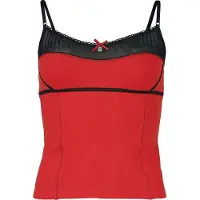 Vive maria Top de - Coquette - M - XXL - pour Femme - rouge - Taille L