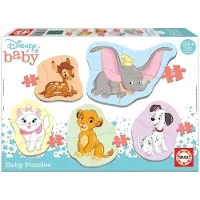 Educa Puzzle 5x 3-5 pièces Baby Disney Animaux 18591