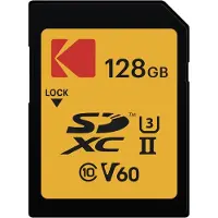 Kodak SD 128GB UHS-II U3 V60 Ultra Pro