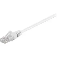Goobay Câble patch Cat 5 U/UTP blanc 20 m