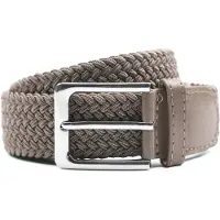 Suitable Ceinture Tissée Taupe Kaki