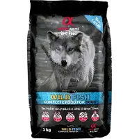 Alpha Spirit Wild Fish - Croquettes complètes semi humides au poisson pour chien - 3 kg