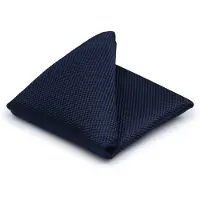 Suitable Pochette de Costume Soie Marine