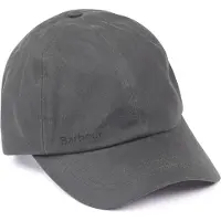 Barbour Casquette Ciré Vert foncé Vert