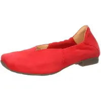 Think! Ballerines 'Gaudi' rouge vif