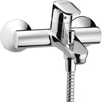 Hansgrohe Mitigeur de baignoire ou de douche Ecos Chrome