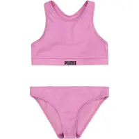 Puma Racerback Bikini Rose 7-8 Years Fille