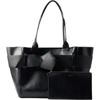 Ted Baker sac shopper sac à épaule JimmaPolyuréthaneTote Bag Jet - Black noir