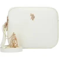 U.S. POLO ASSN. Sac à bandoulière 'Jones' blanc cassé
