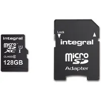 Integral Carte mémoire intégrale 128 Gb Microsdxc