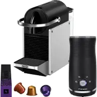 De'Longhi Nespresso Pixie EN127.S + Pierre Mousseur à Lait