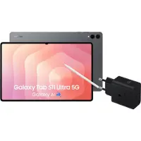 Samsung Galaxy Tab S11 Ultra 14,6 Pouces 512 Go Wifi et 5G Gris + Pack de Charge