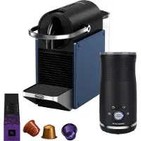De'Longhi Nespresso Pixie EN127.BL + Pierre Mousseur à Lait