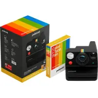 Polaroid Film Now+ 3 Noir + Color Film (8 pièces)