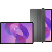 Lenovo Idea Tab Pro 12,7 Pouces 256 Go Wifi Gris Écran Mat + Book Case Gris