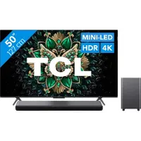 TCL 50" QD Mini-LED C61K (2025) + S55H 2.1 Barre de Son