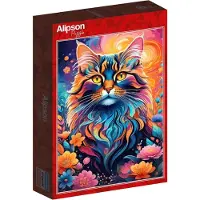 Alipson Puzzle Puzzle Chat Multicolore - 1000 pièces