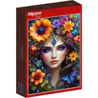 Alipson Puzzle Puzzle La Femme Fleur - 1000 pièces