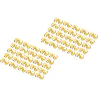 Digitus A-CC-Y Clips de couleur pour câbles patch, jaune