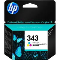 HP 343 Cartouches Lot de 3 Couleurs