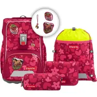 Step by step sac d'école Giant Schulranzen-Set 5 pièces Wild Horse Nora pourpre