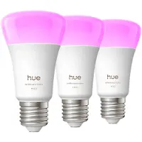 Philips Hue White and Color E27 1100 lm Lot de 3