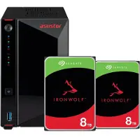 Asustor AS5402T + Seagate IronWolf 16 To (2 x 8 To)