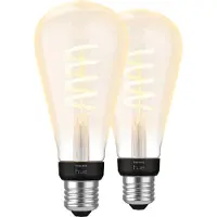Philips Hue Filament White Ambiance Edison XL Lot de 2