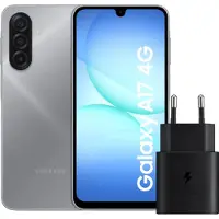 Samsung Galaxy A17 128 Go Bleu 4G + Chargeur 25 Watts Noir