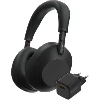 Sony WH-1000XM6 Noir + BlueBuilt Chargeur Quick Charge