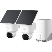 Eufy SoloCam E42 Lot de 2 + HomeBase 3