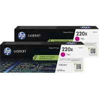 HP 220X LaserJet Toner Magenta (2 Pièces)