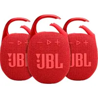 JBL Clip 5 Rouge Lot de 3