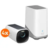 Eufy EufyCam 3 Lot de 4 + HomeBase 3