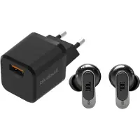 JBL Tour Pro 3 Noir + BlueBuilt Quick Charge Chargeur