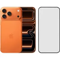 Apple iPhone 17 Pro Max 256 Go Orange + BlueBuilt Protège-écran Verre