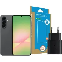 Samsung Galaxy A56 128 Go Noir 5G + Pack d'Accessoires de Base