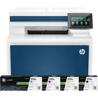 HP Color LaserJet Pro MFP 4302fdw + 1 Set de Toners Supplémentaire