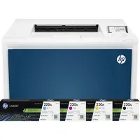 HP Color LaserJet Pro MFP 4202dw + 1 Set de Toners Supplémentaire