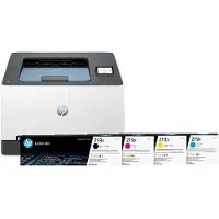 HP Color LaserJet 3202dw + 1 Set de Toners XL Supplémentaires