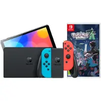 Nintendo Switch OLED Bleu/Rouge + Légendes Pokémon : Z-A