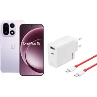 OnePlus 15 512 Go Mauve 5G + Chargeur SuperVOOC 120 W + Câble USB-C