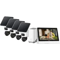 Eufy EufyCam S4 Lot de 4 + HomeBase 3 + Smart Display E10