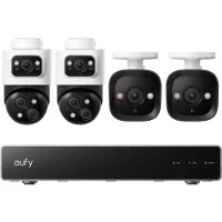Eufy PoE Security System + NVR + S4 Lot de 2 + E40 Lot de 2