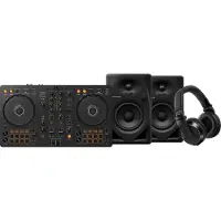 Pioneer DJ DDJ-FLX4 + DJ HDJ-X7 Noir + DJ DM-40D Noir