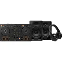 Pioneer DJ DDJ-FLX4 + DJ HDJ-X7 Noir + DJ DM-50D Noir
