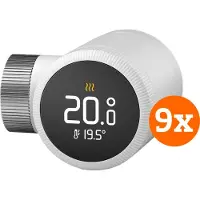 Tado Tête Thermostatique Connectée X - Lot de 9 (Extension)